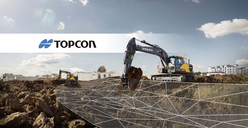 INTEGRATION OF TOPCON 3D-MC WITH VOLVO ACTIVE CONTROL RAISES THE BAR IN EXCAVATION PRECISION